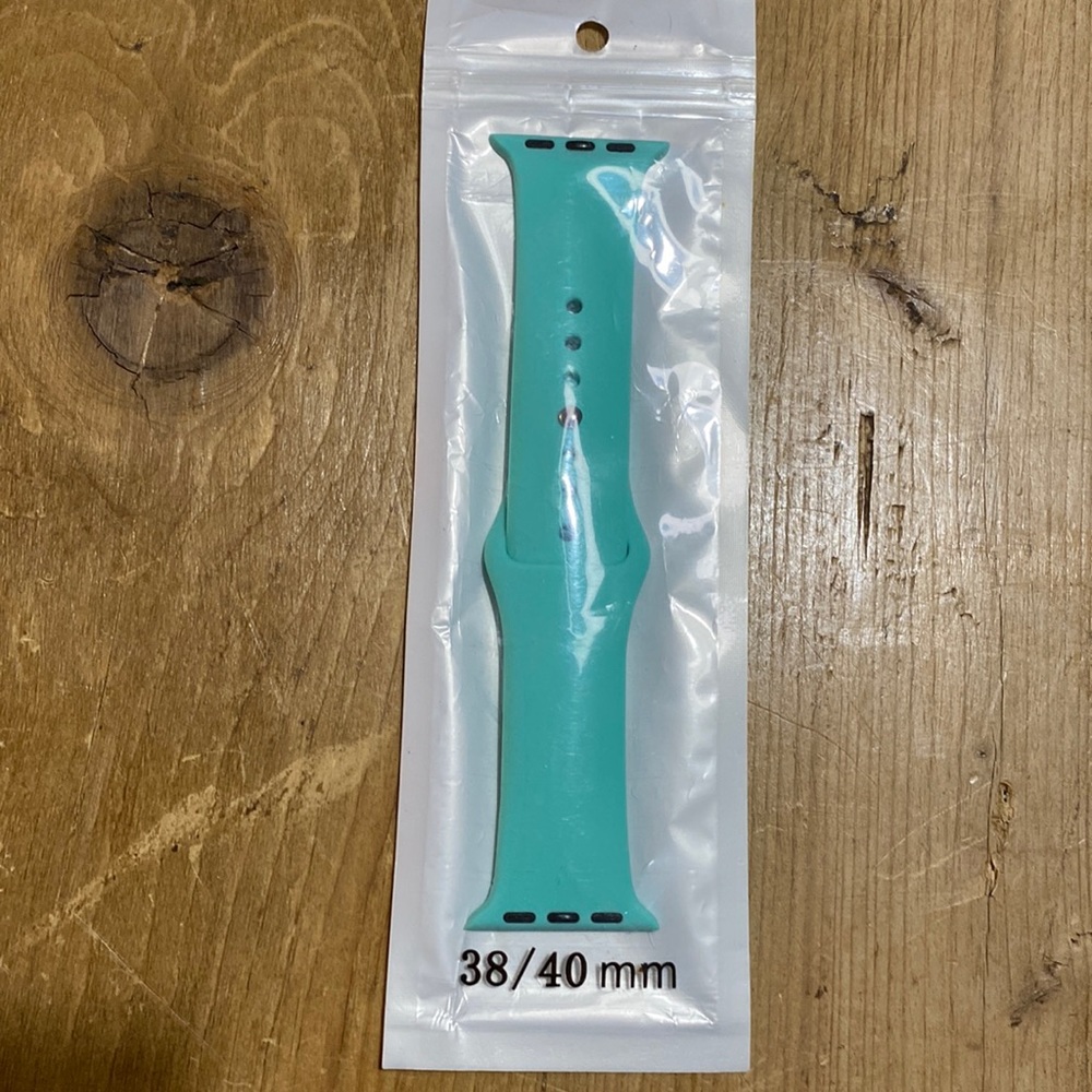 38/40mm Apple Watch band Aqua NWT